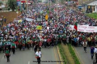 Paro cívico nacional, contra santos y su plan