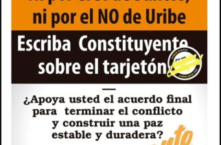 Ni por el SÍ de Santos, ni por el NO  de Uribe: escriba Constituyente sobre el tarjetón