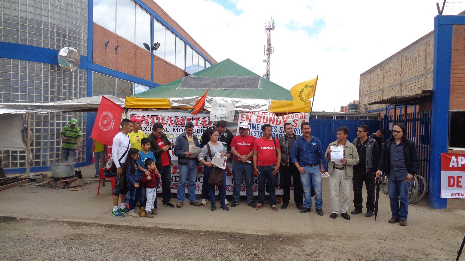 Triunfa Huelga En Bundy Pst Colombia