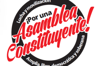 Contra el pacto nacional, asamblea Constituyente, amplia, libre, democrática y soberana