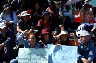 Un viaje de turismo que se convirtió en participación en la lucha de los maestros del Cusco (Perú)