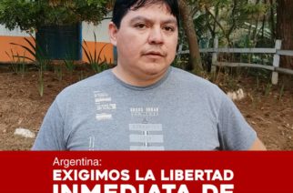 Adhiera a la campaña por la libertad de Daniel Ruíz