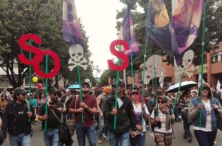 Contra las amenazas, los atentados y asesinatos de líderes sociales vamos por el paro nacional general indefinido.