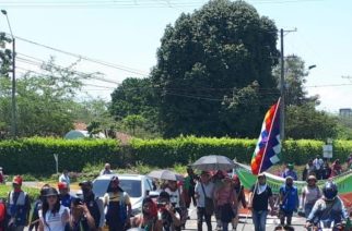 ¡Viva la Minga Indígena! ¡Abajo el gobierno criminal!