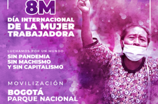 #8M Día Internacional de la Mujer Trabajadora 2021 Luchamos por un mundo sin Pandemia, sin Racismo, sin Capitalismo Venga al PST!