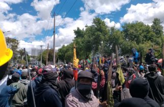 Viva la lucha del pueblo ecuatoriano