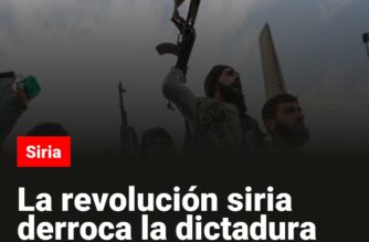 La revolución siria derroca la dictadura tras 13 años de lucha