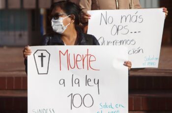 Ante la crisis de la salud, luchar por un verdadero cambio